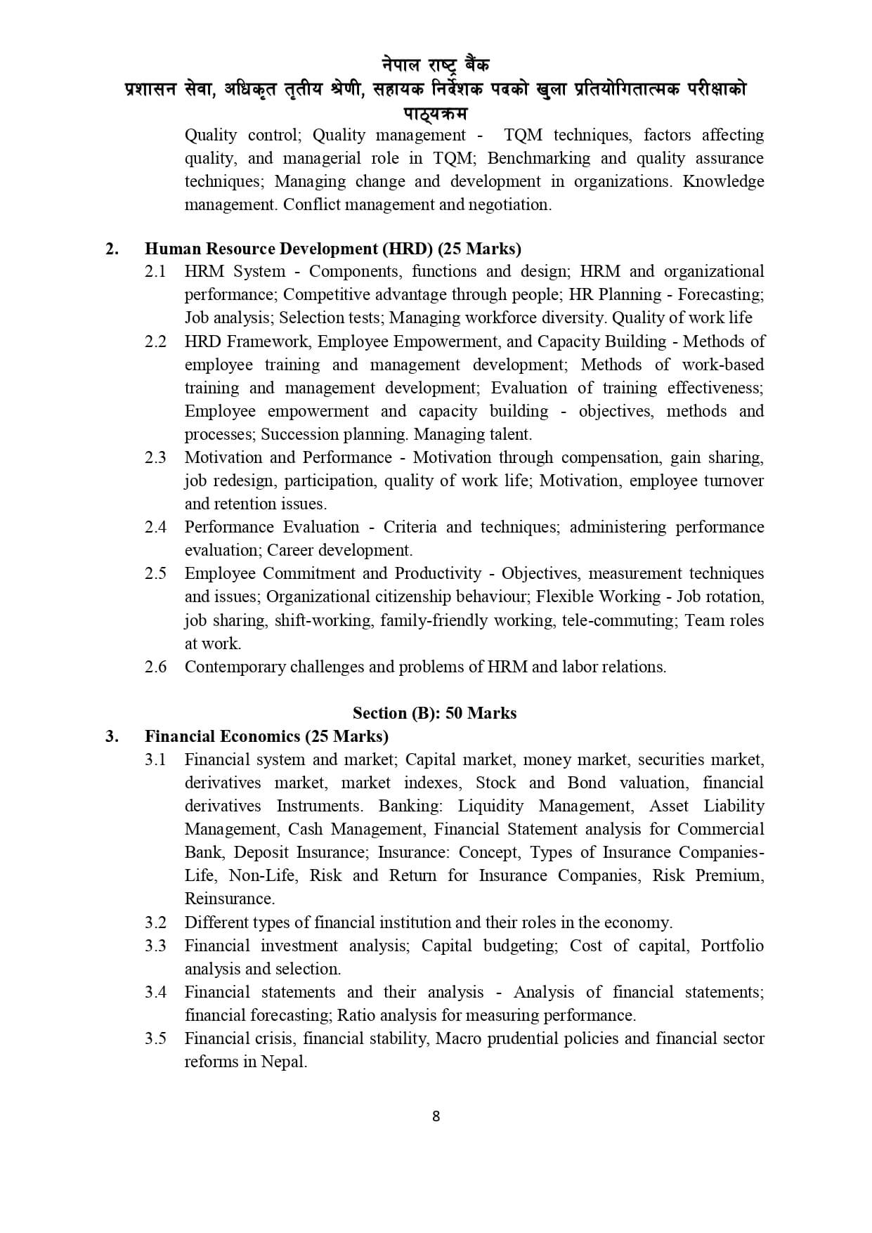 NRB Assistant Director Syllabus - Page 7